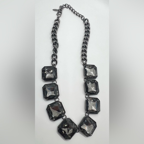 Tasha Jewelry - Tasha Rhinestone Statement Necklace